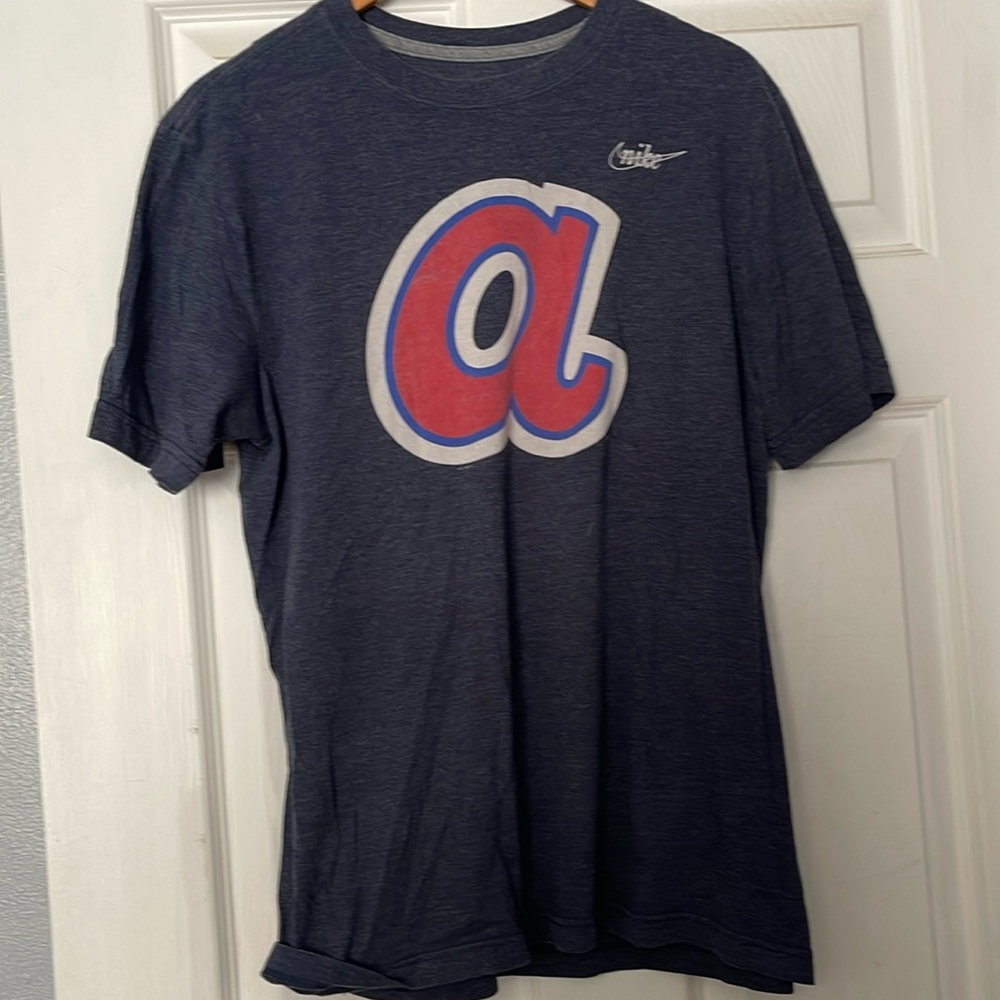 Atlanta braves Nike “a” t-shirt